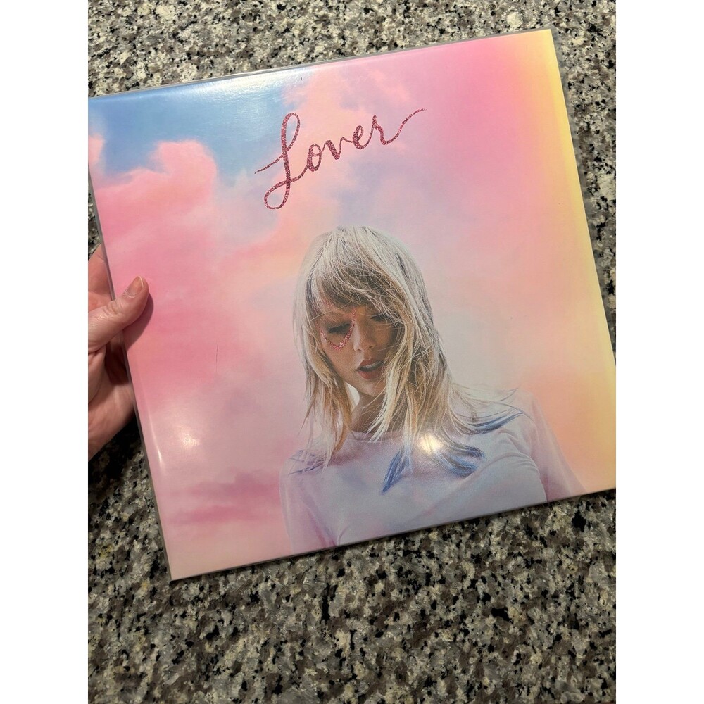 Taylor Swift Lover Pink Blue Vinyl